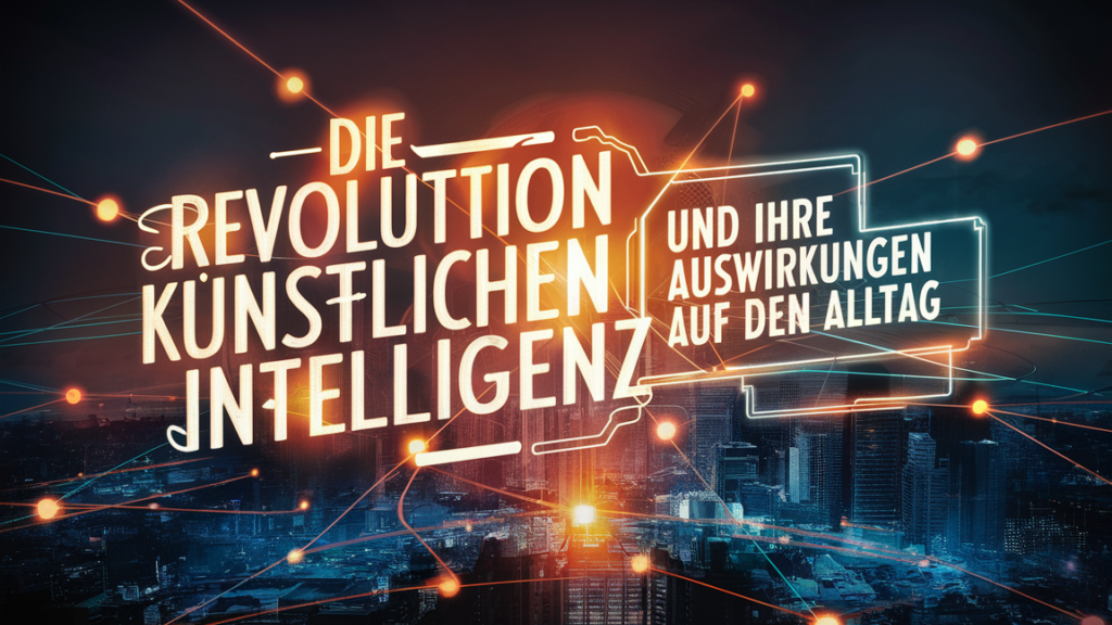 Die Revolution der Künstlichen Intelligenz und ihre Auswirkungen auf den Alltag