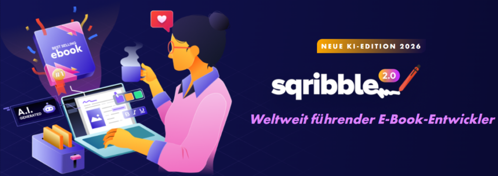 Sqribble 2.0 ist eines von über 20 tools auf einer KI gestützten Plattform.