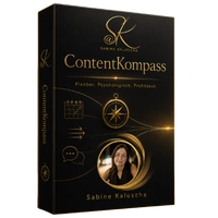 Mit dem Content Kompass lernst du, Content strategisch zu planen, Vertrauen aufzubauen und deine Community gezielt zur Kaufentscheidung zu führen.