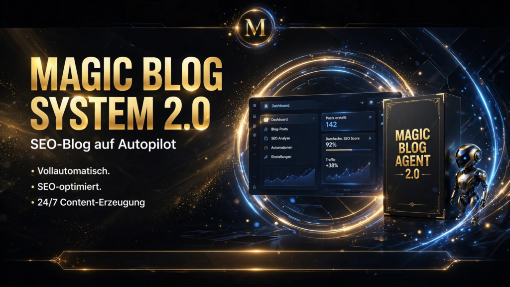 Lohnt sich das Magic Blog System für Blogger, Affiliates und Online-Marketer?