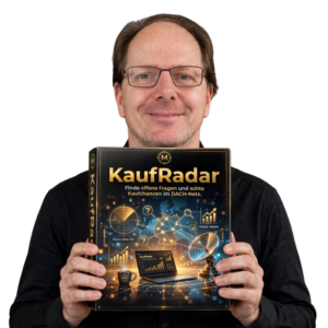 KaufRadar Erfahrungen 2026: Statt Affiliate-Links blind zu posten, soll das KI-Tool Menschen finden, die bereits nach einer passenden Lösung suchen. Ich habe mir Funktionen, Kaufabsicht-Score, KI-Antworten, Kosten, Vorteile und Nachteile genauer angesehen.