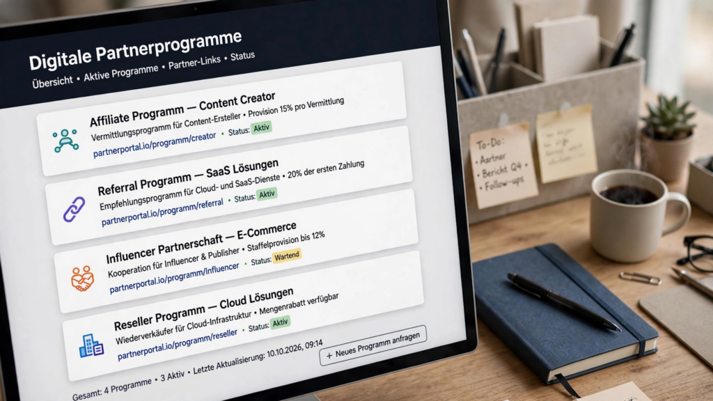 Affiliate-Links und Partnerprogramme zentral organisieren