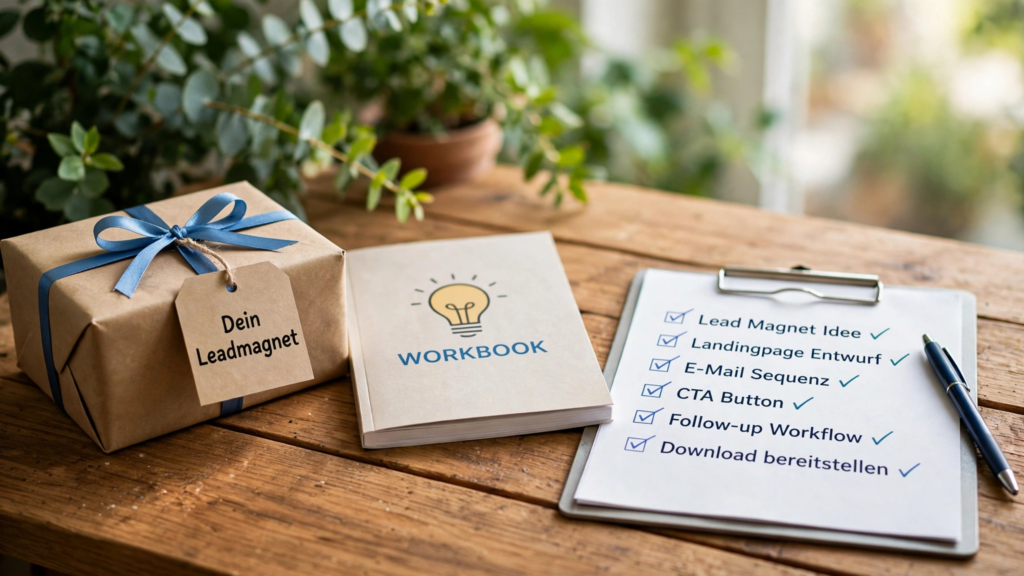 Leadmagnet als kostenloses Geschenk für Newsletter-Abonnenten erstellen